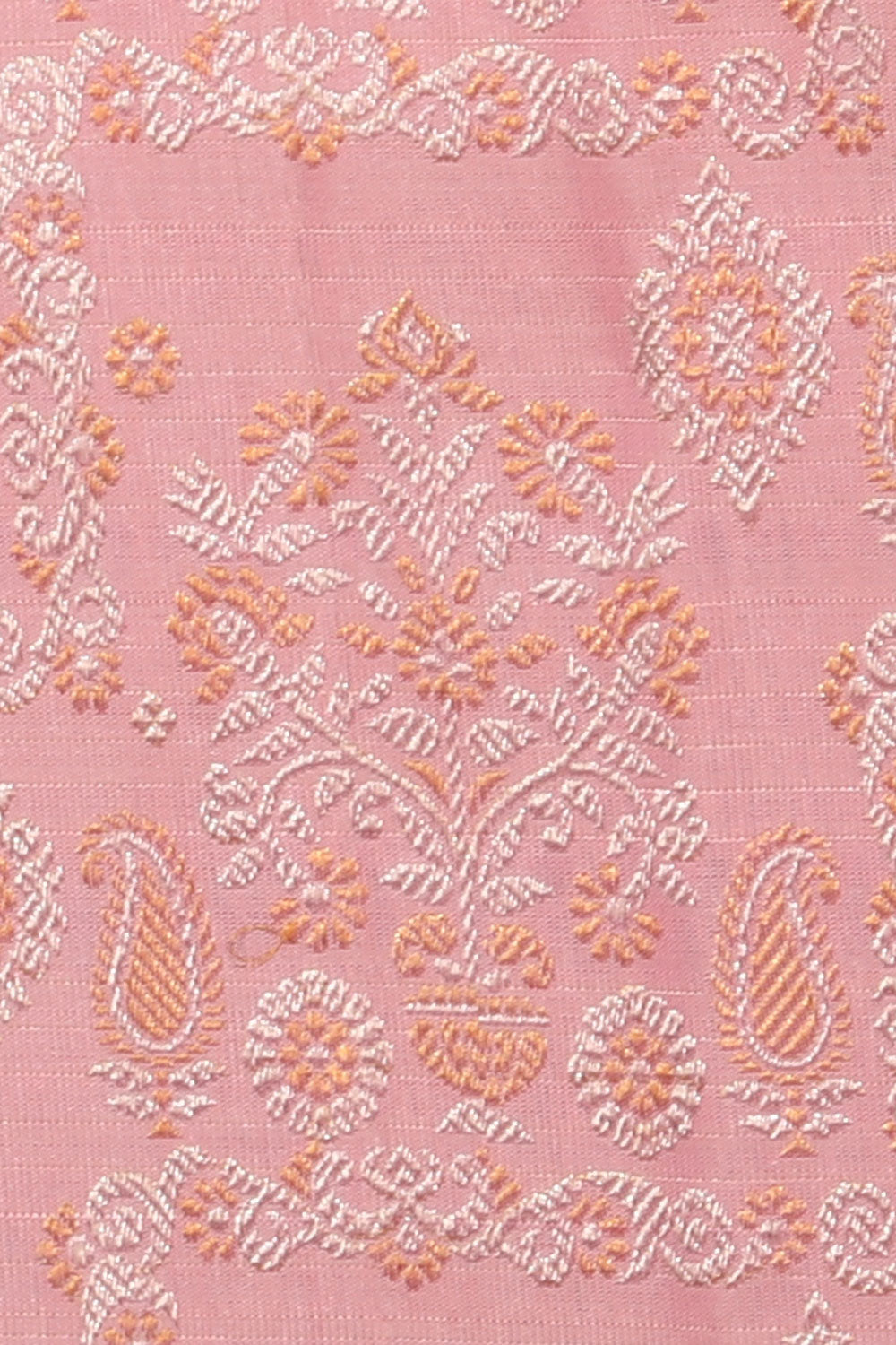 Collection of Kanchipattu Brocade Pink Saree in a gallery layout