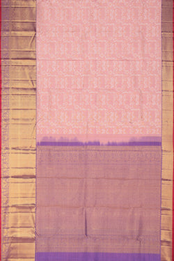 Collection of Kanchipattu Brocade Pink Saree in a gallery layout