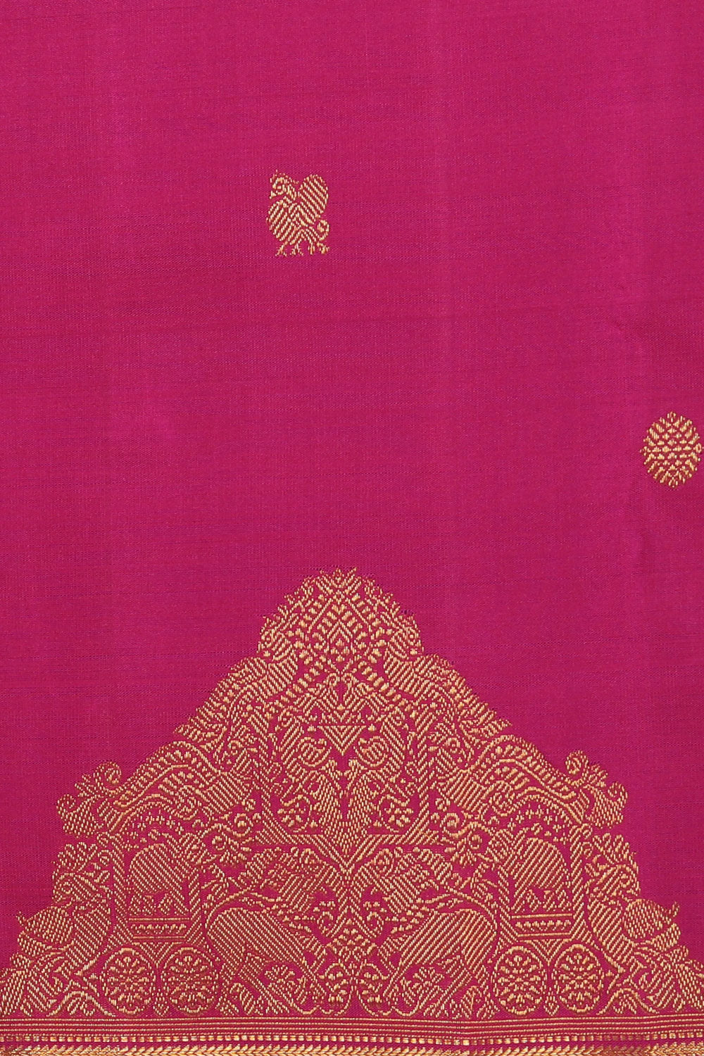 Image of Gorgeous Magenta-Pink Saree