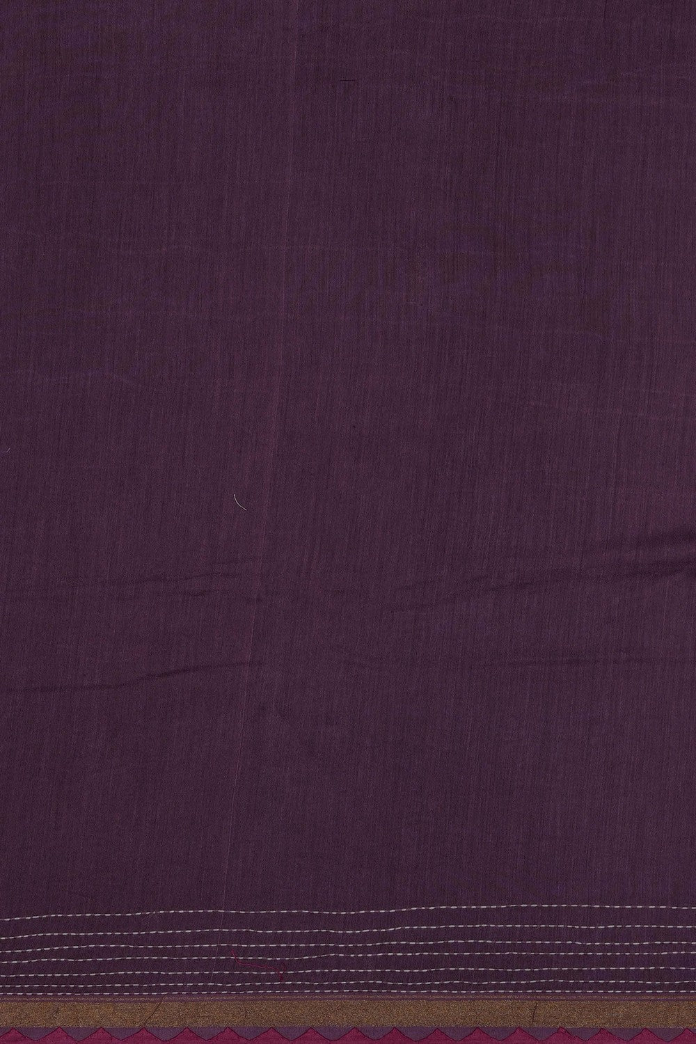 Image of Mauve Chanderi Silk Cotton Saree