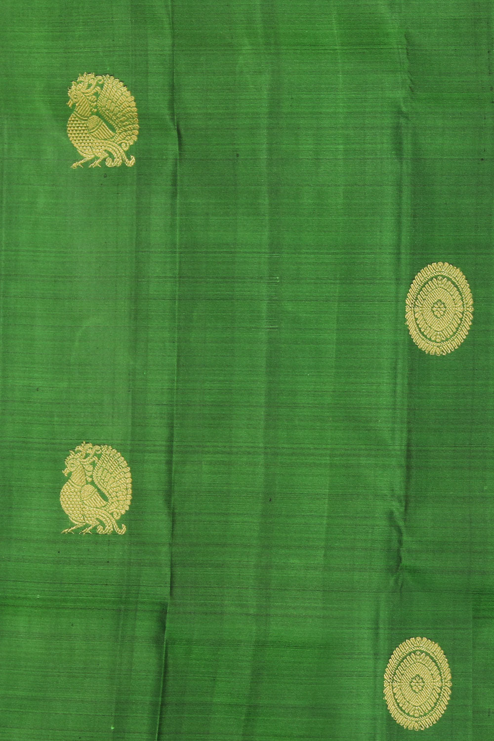 Collection of Very Pretty Silk Green Saree in a gallery layout