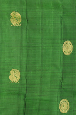 Collection of Very Pretty Silk Green Saree in a gallery layout