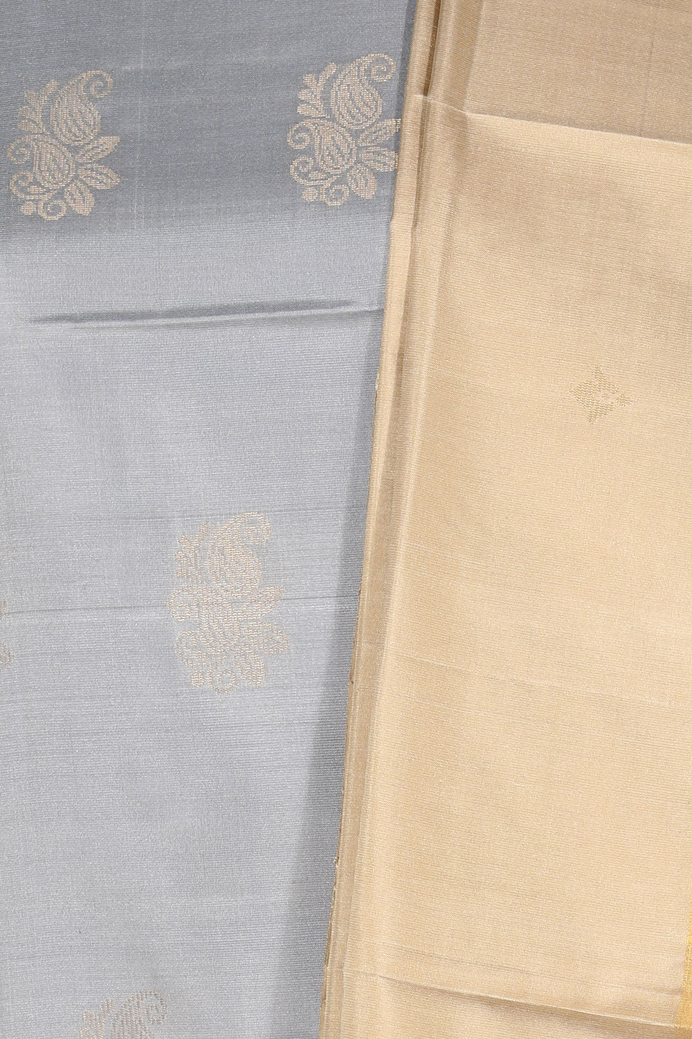 Collection of Simple Yet Elegant Silk Unstitched Suit With Dupatta (3 Pcs Set) in a gallery layout