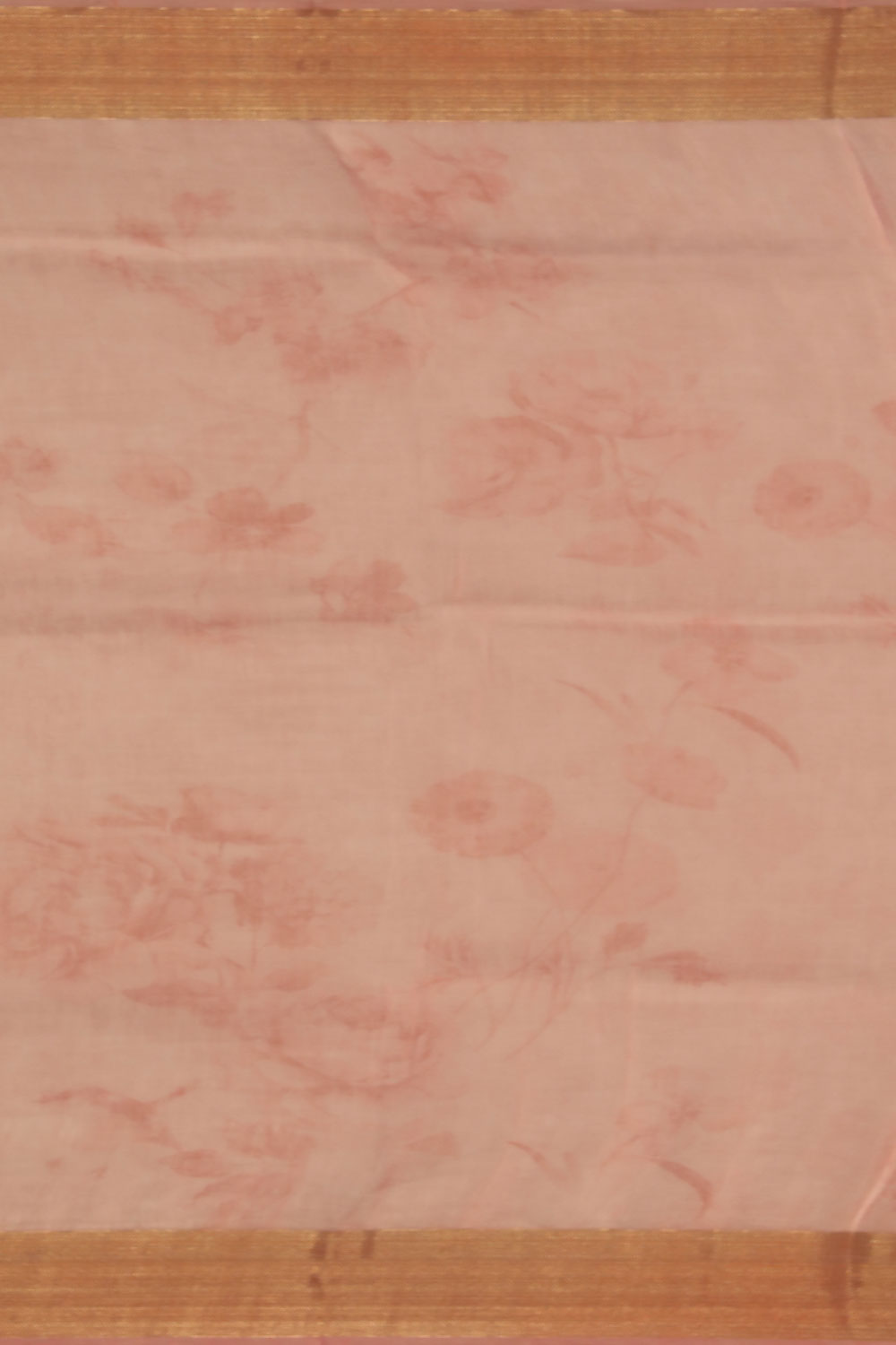 Collection of Linen Printed Pastel Pink Saree in a gallery layout