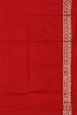 Collection of Banarasi Silk Red Saree in a gallery layout