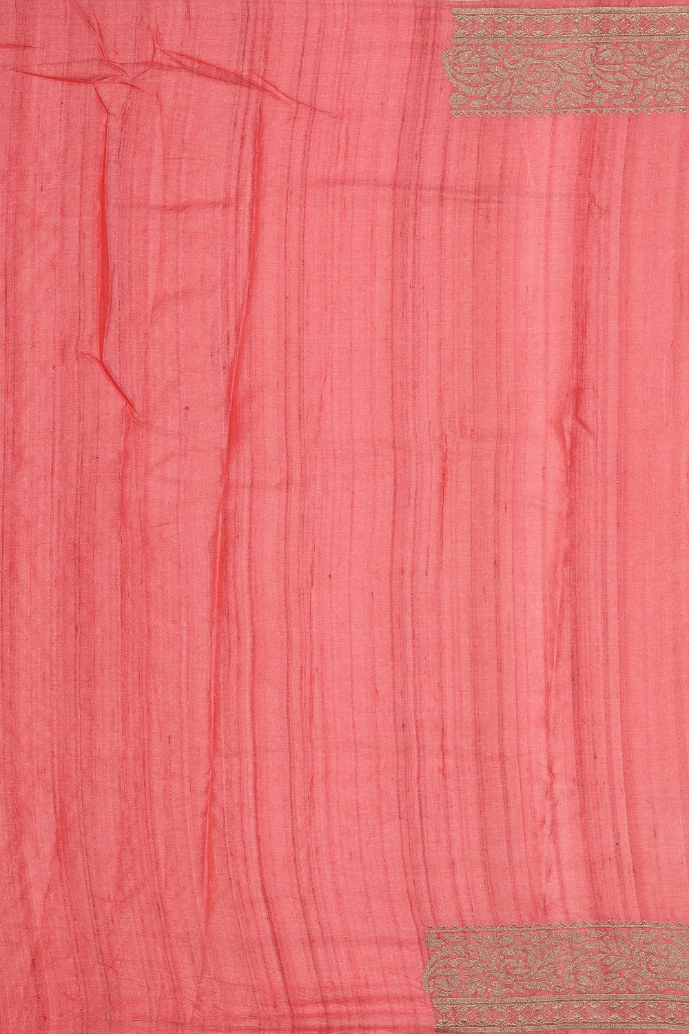 Collection of Tussar-Silk Pink Saree in a gallery layout