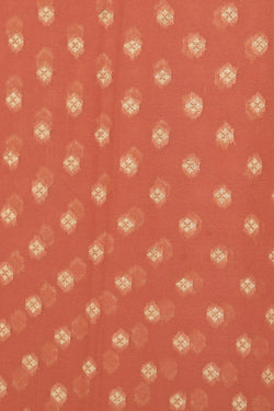 Collection of Banarasi Georgette Peach Saree in a gallery layout