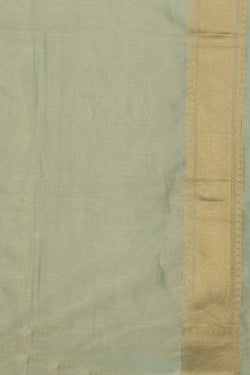 Image of Banarasi Silk Pastel Blue Saree