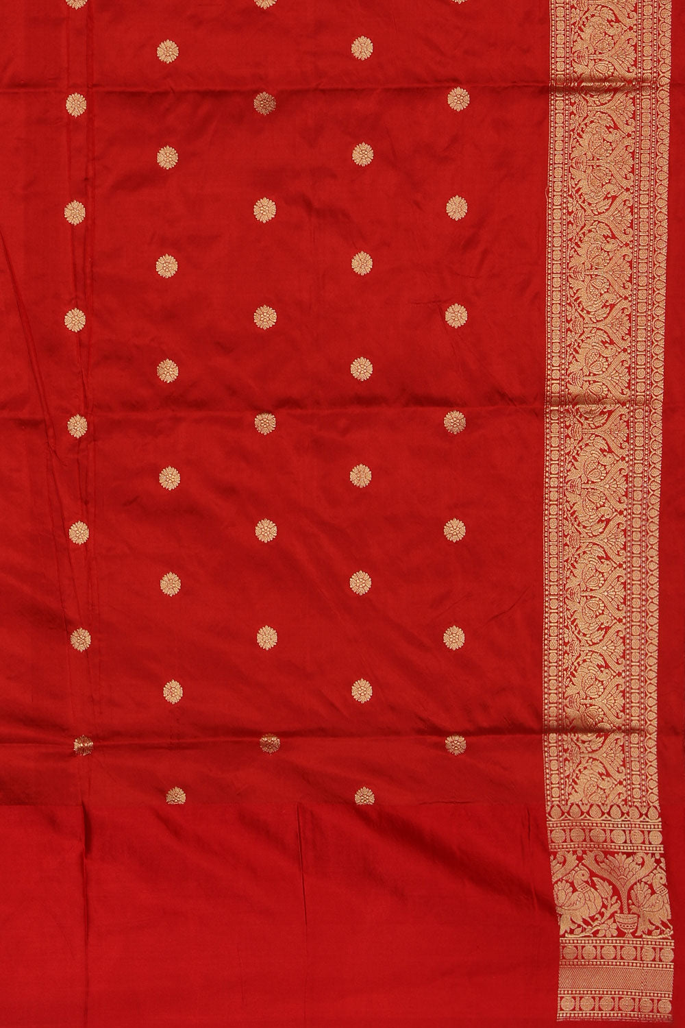 Image of Banarasi Silk Maroon Saree