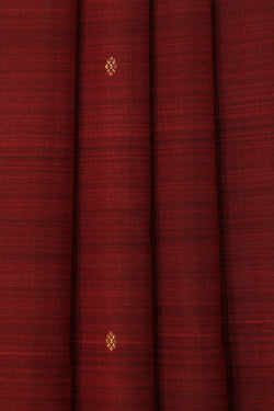 Collection of Arani Silk Maroon Saree in a gallery layout