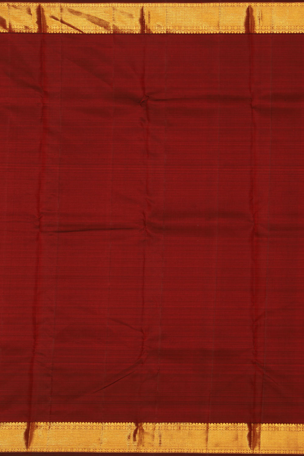 Collection of Arani Silk Maroon Saree in a gallery layout