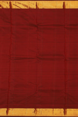 Collection of Arani Silk Maroon Saree in a gallery layout