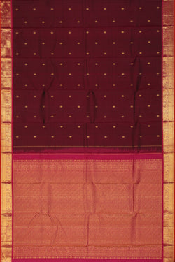 Collection of Arani Silk Violet Saree in a gallery layout