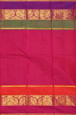 Image of Arani Silk Yellow Saree