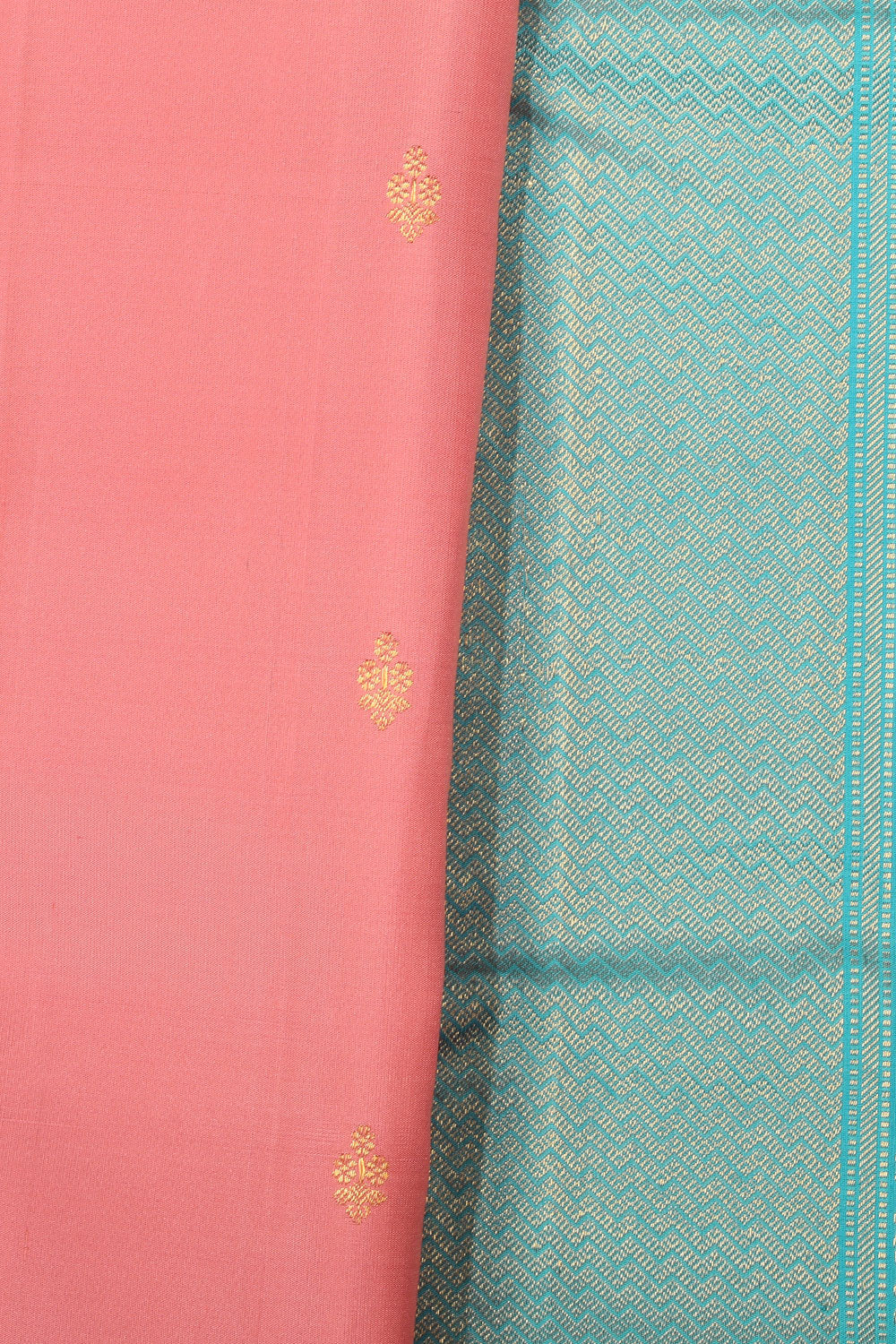 Collection of Arani Silk Pink Saree in a gallery layout