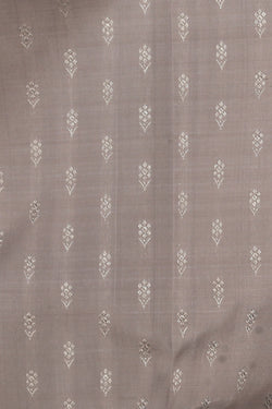 Collection of Arani Silk Grey Saree in a gallery layout