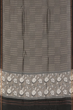 Collection of Grey Unstitched Suit With Dupatta (3 Pcs Set) in a gallery layout