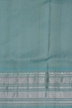 Image of Gadwal Silk Purple Saree
