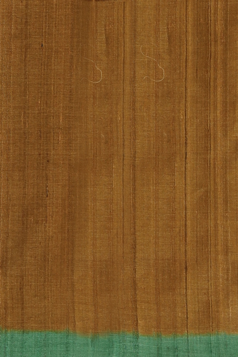 Image of Tussar Silk Teal Green Embroidered Saree