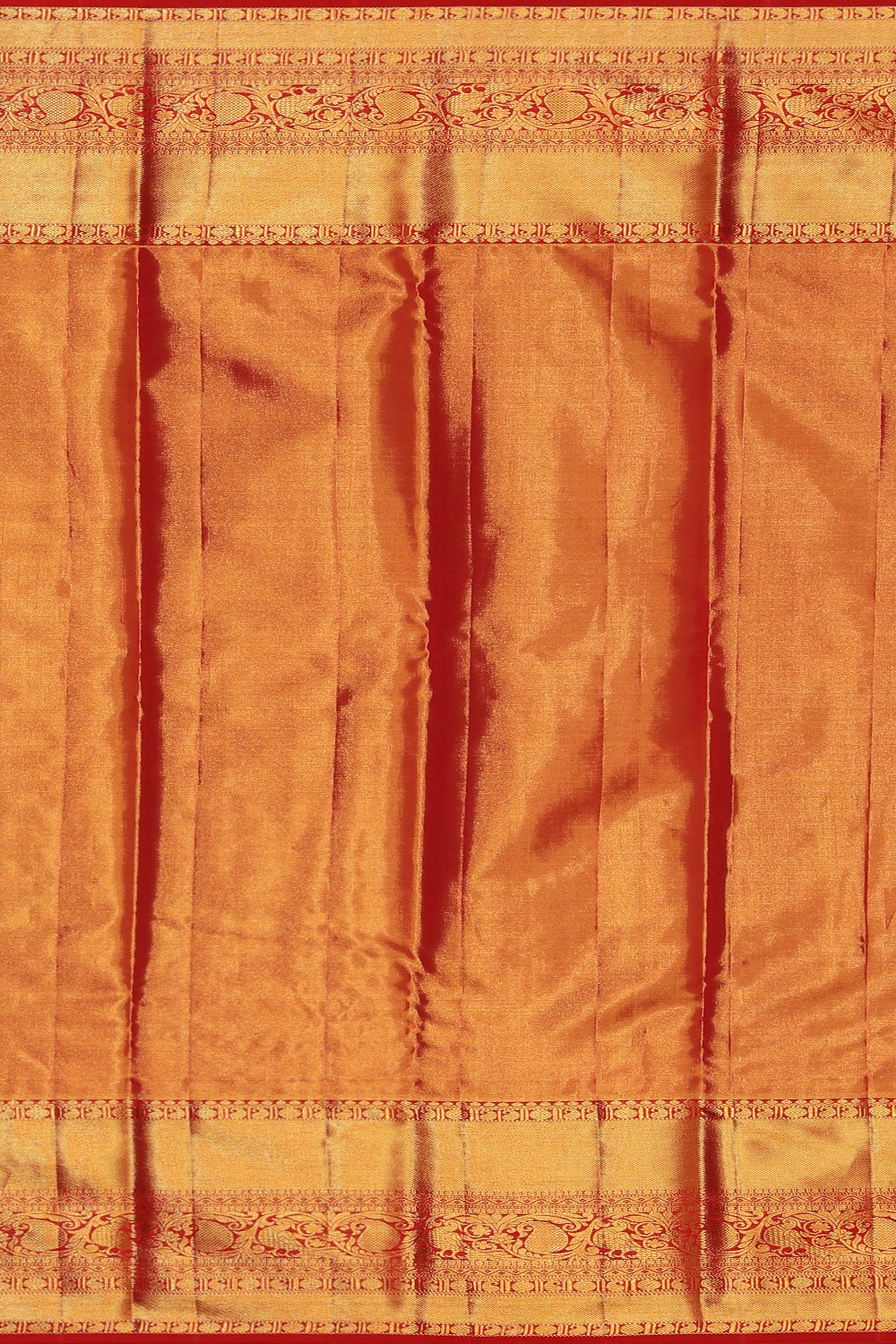 Kanchipattu Tissue Brocade Gold Pink Saree