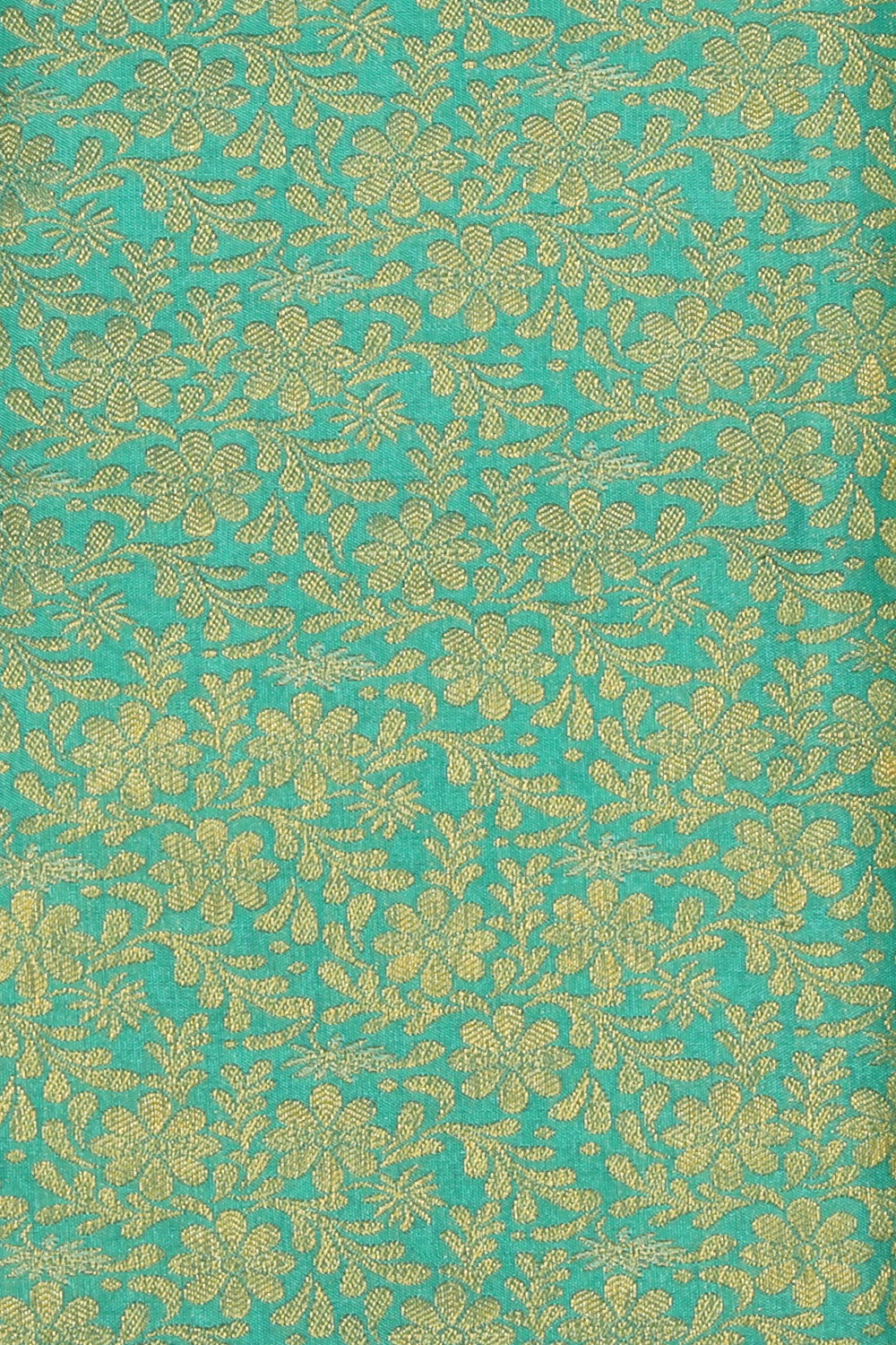 Kanchipattu Brocade Sea Green Saree