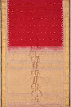 Image of Gadwal Pink Saree