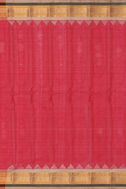 Image of Gadwal Pink Saree