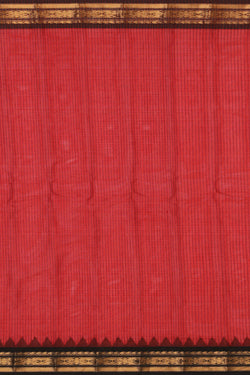 Image of Gadwal Red Saree