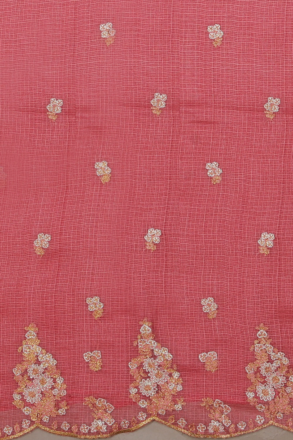 Image of Gorgeous Kota Unstitched Suit With Dupatta (3 Pcs Set)