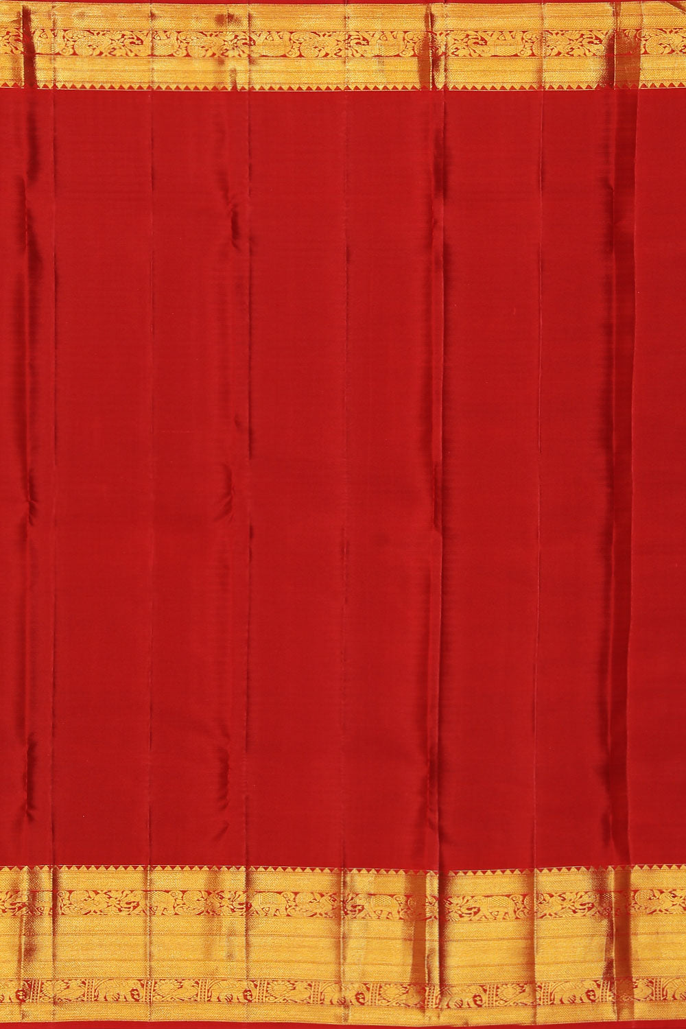 Image of Kanchipattu Check Pattern Blue Saree