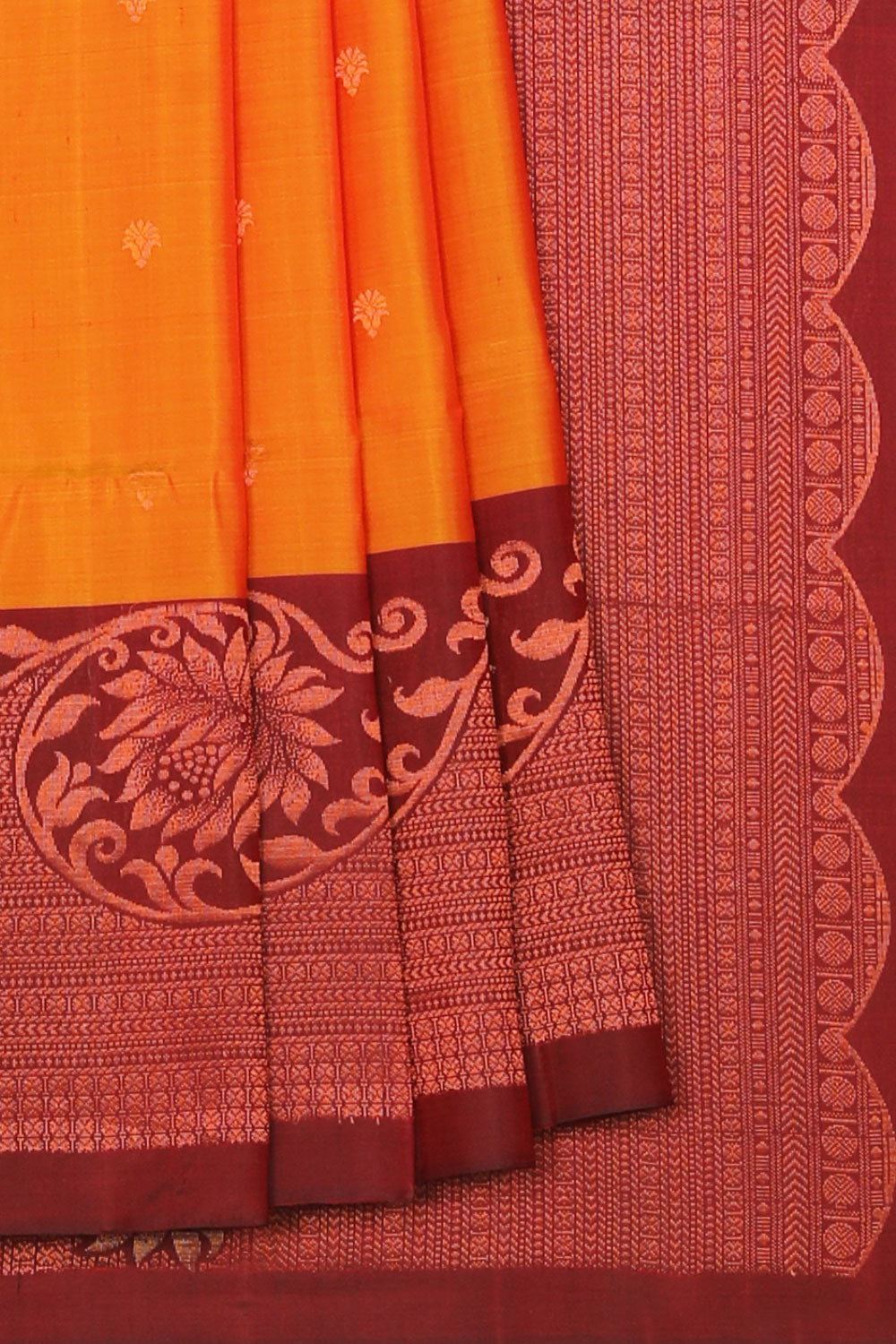 Collection of Simple Yet Elegant Mustard Saree in a gallery layout