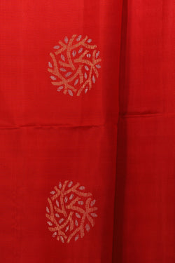 Collection of Simple Yet Elegant Red Saree in a gallery layout