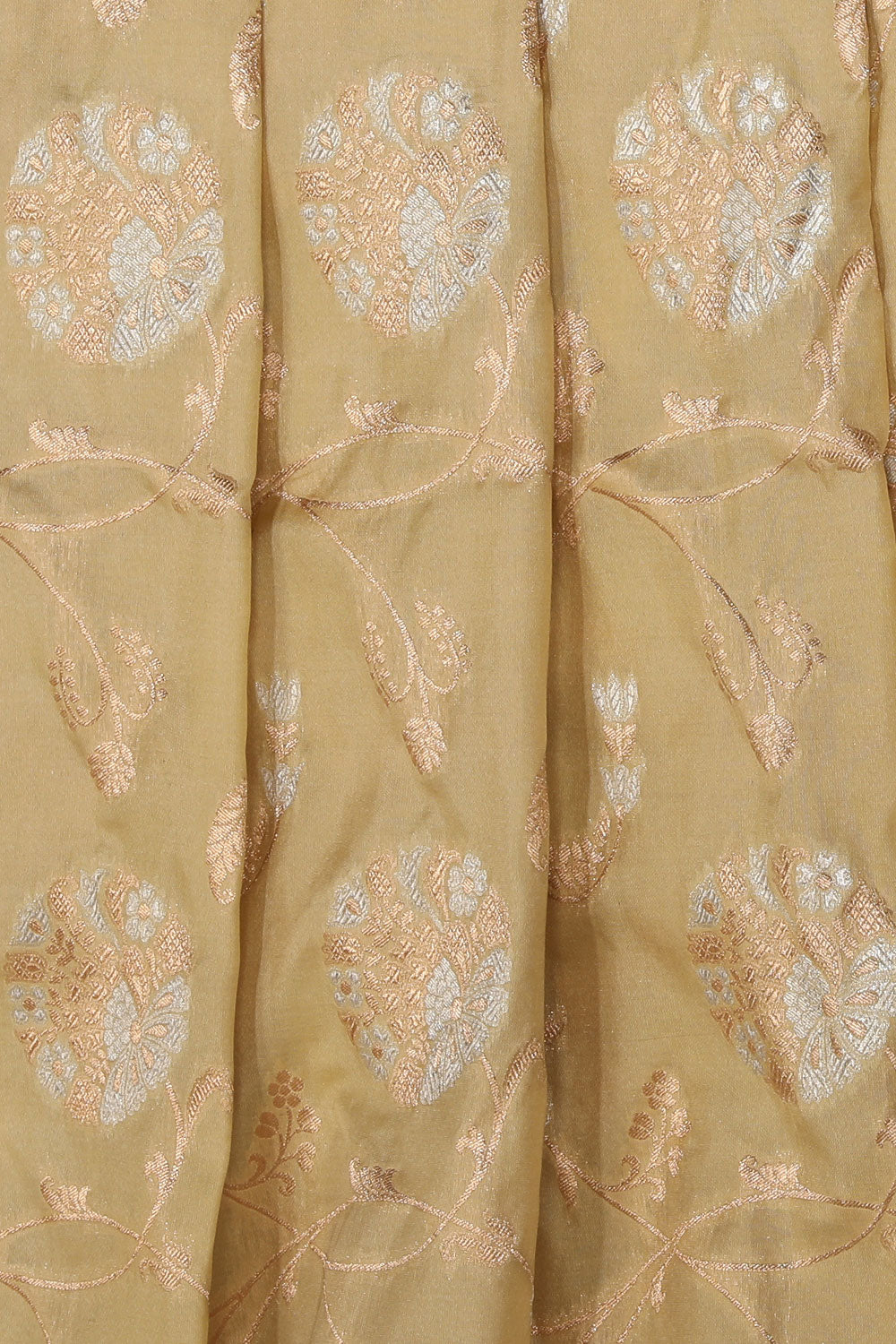 Image of Banarasi Silk Pista Green Saree