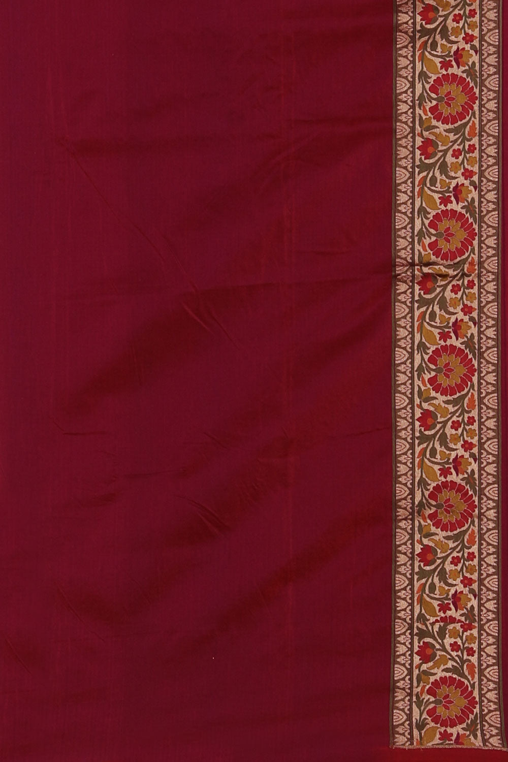 Collection of Banarasi Silk Plum-Pink Saree in a gallery layout