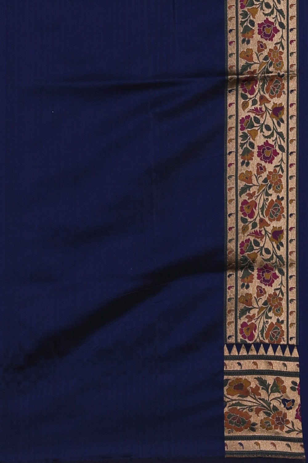 Banarasi Silk Navy Blue Saree