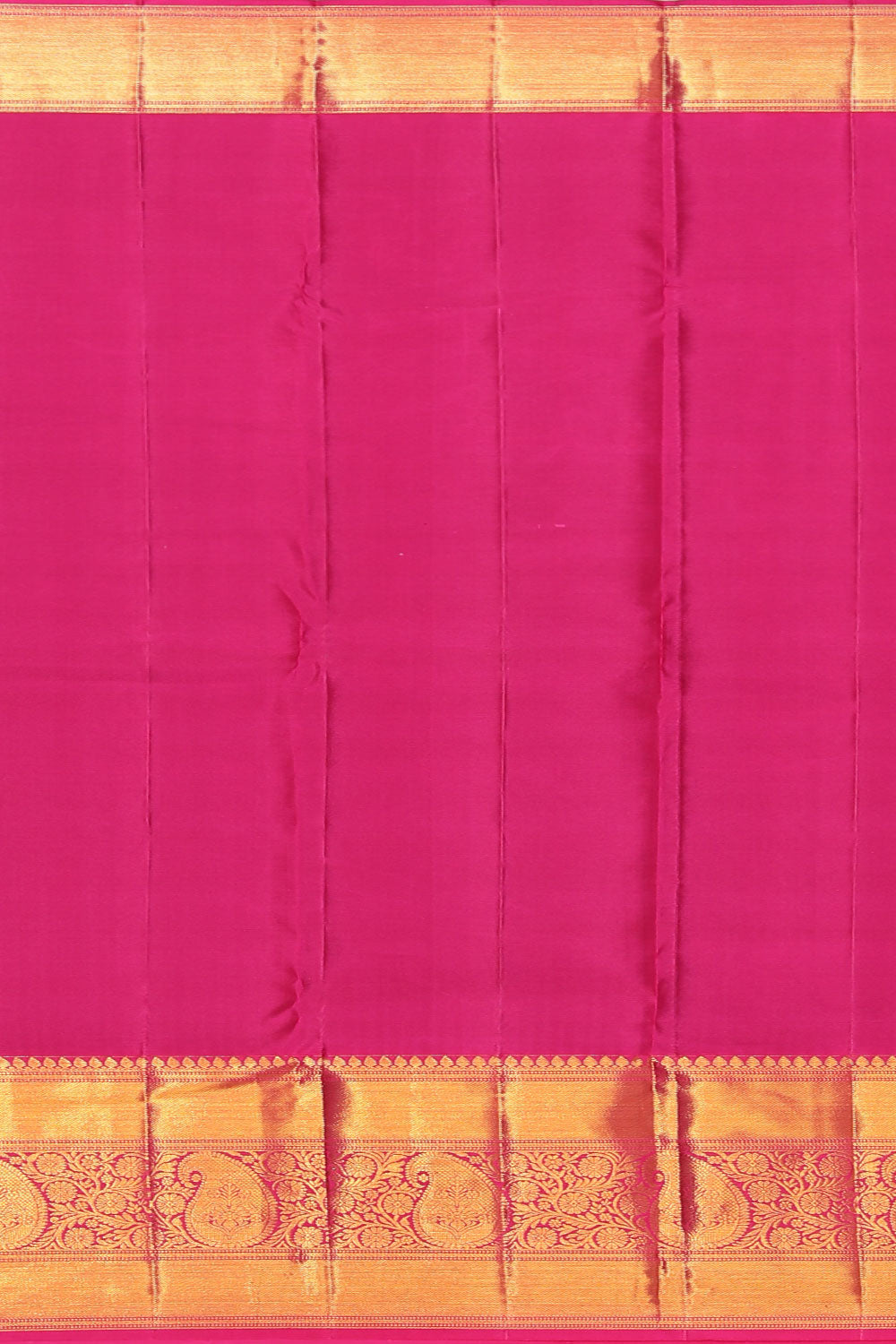 Image of Kanchipattu Brocade Bottle Green Saree