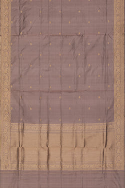 Image of Banarasi Silk Pastel Purple Dupatta