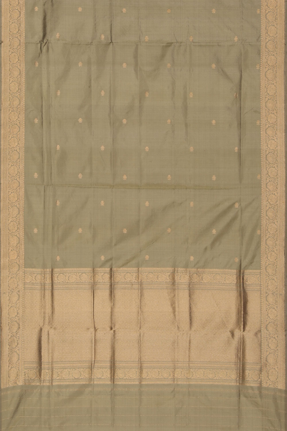 Image of Banarasi Silk Pastel Green Dupatta