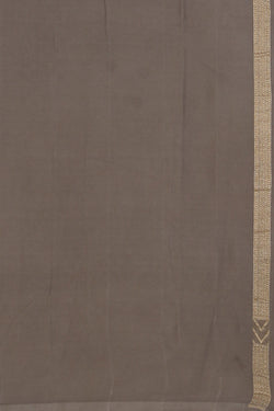 Collection of Banarasi Georgette Grey Saree in a gallery layout