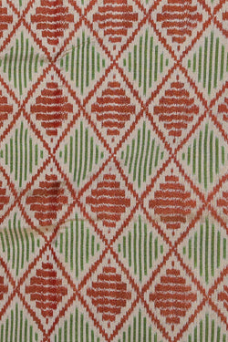 Image of Pochampally Silk Ikat Tissue Saree