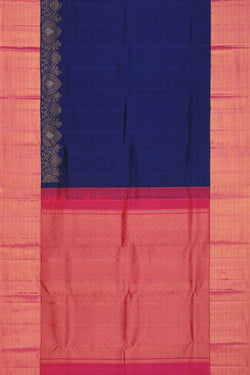 Image of Classy Navy Blue Saree