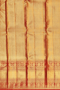 Image of Kanchipattu Pavada Tissue Unstitched Set