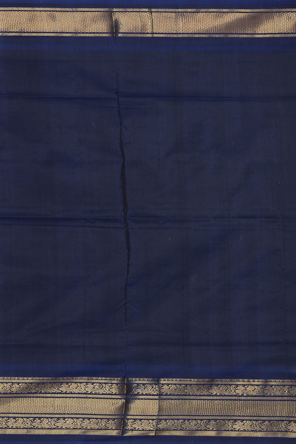 Image of Pochampally Ikat Silk Cream Saree