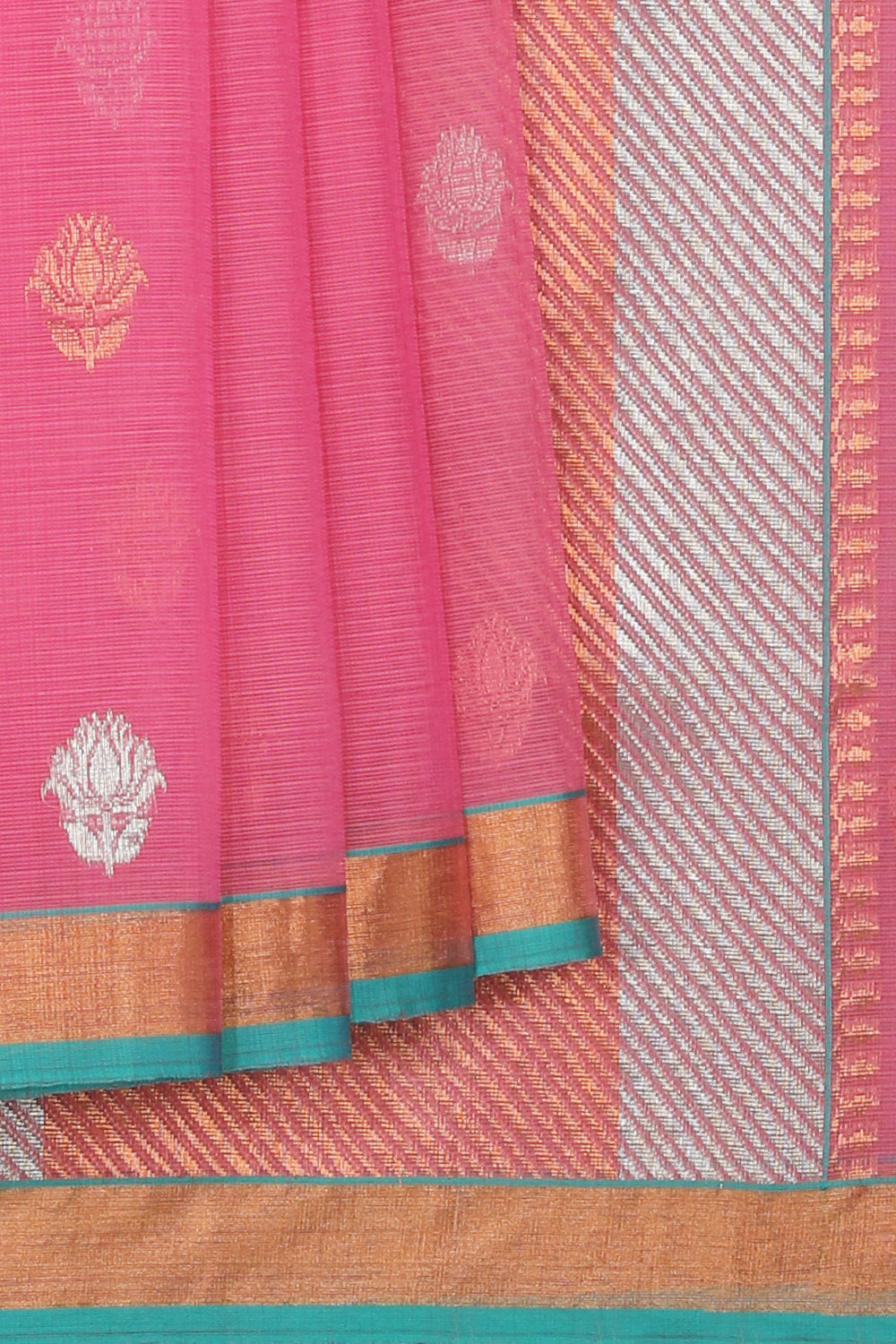 Collection of Kota Onion-Pink Saree in a gallery layout