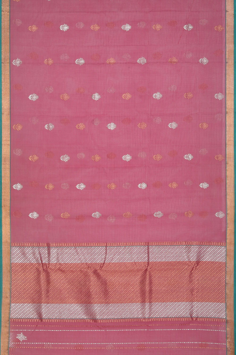 Collection of Kota Onion-Pink Saree in a gallery layout