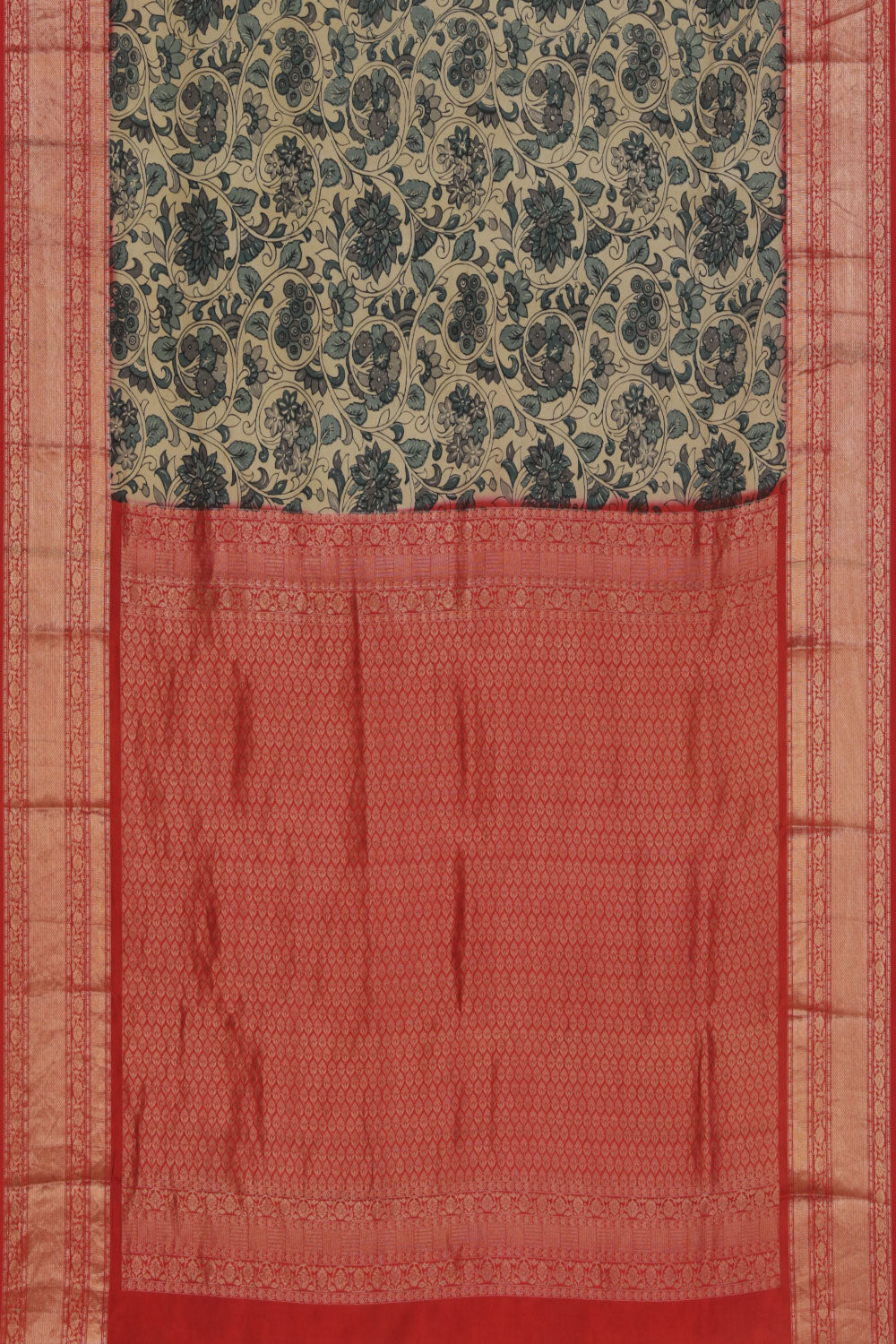 Collection of Kalamkari Printed Saree in a gallery layout