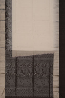 Collection of Simple Yet Elegant Marble White Saree in a gallery layout