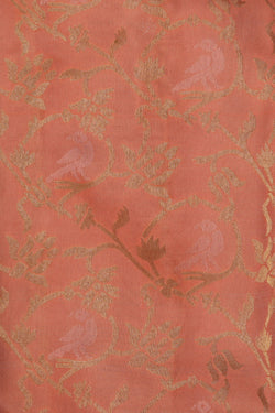 Image of A Beautiful Peach Saree