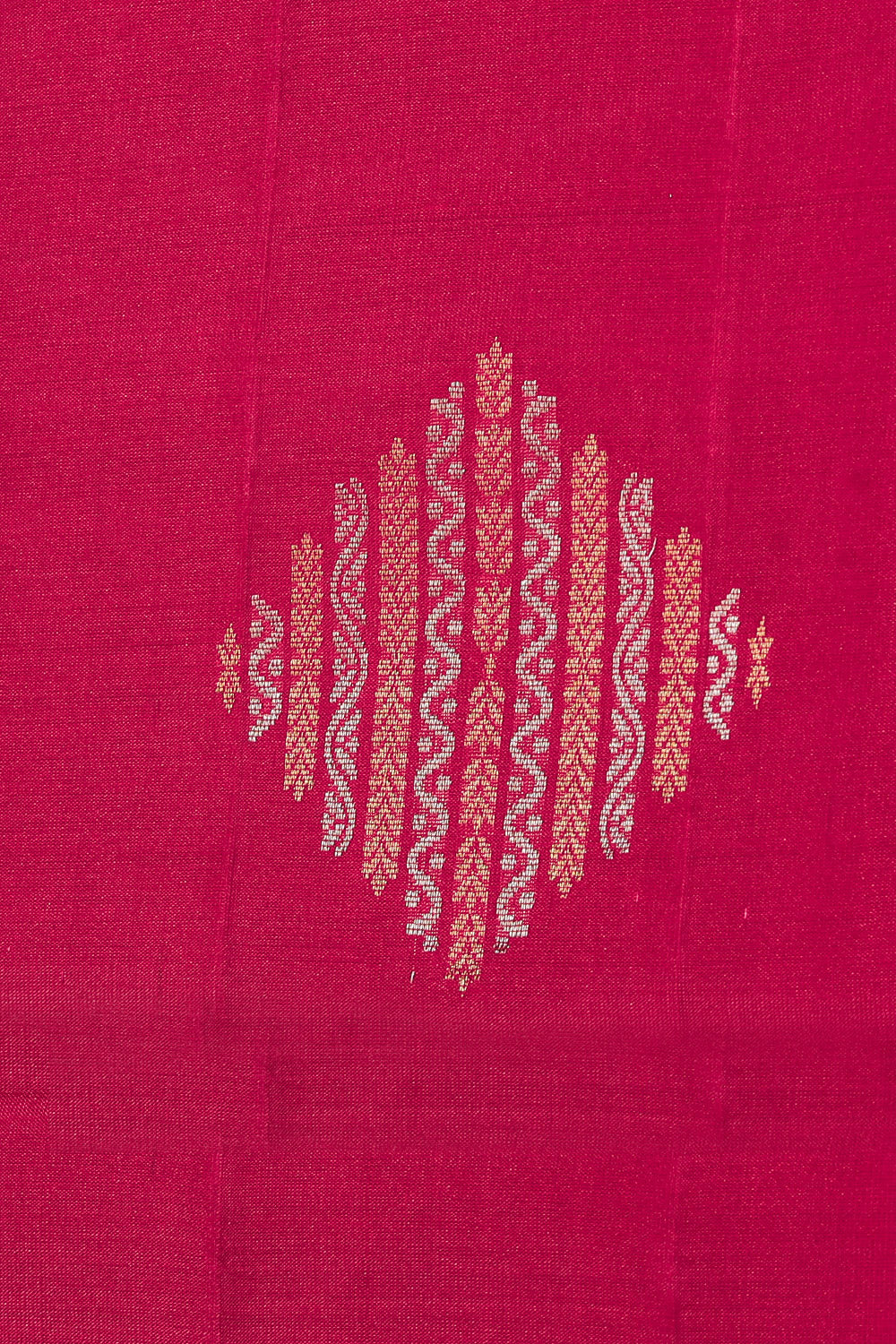 Collection of South Silk Fuchsia-Pink Saree in a gallery layout