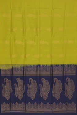 Image of Simple Yet Elegant Spring Green Saree